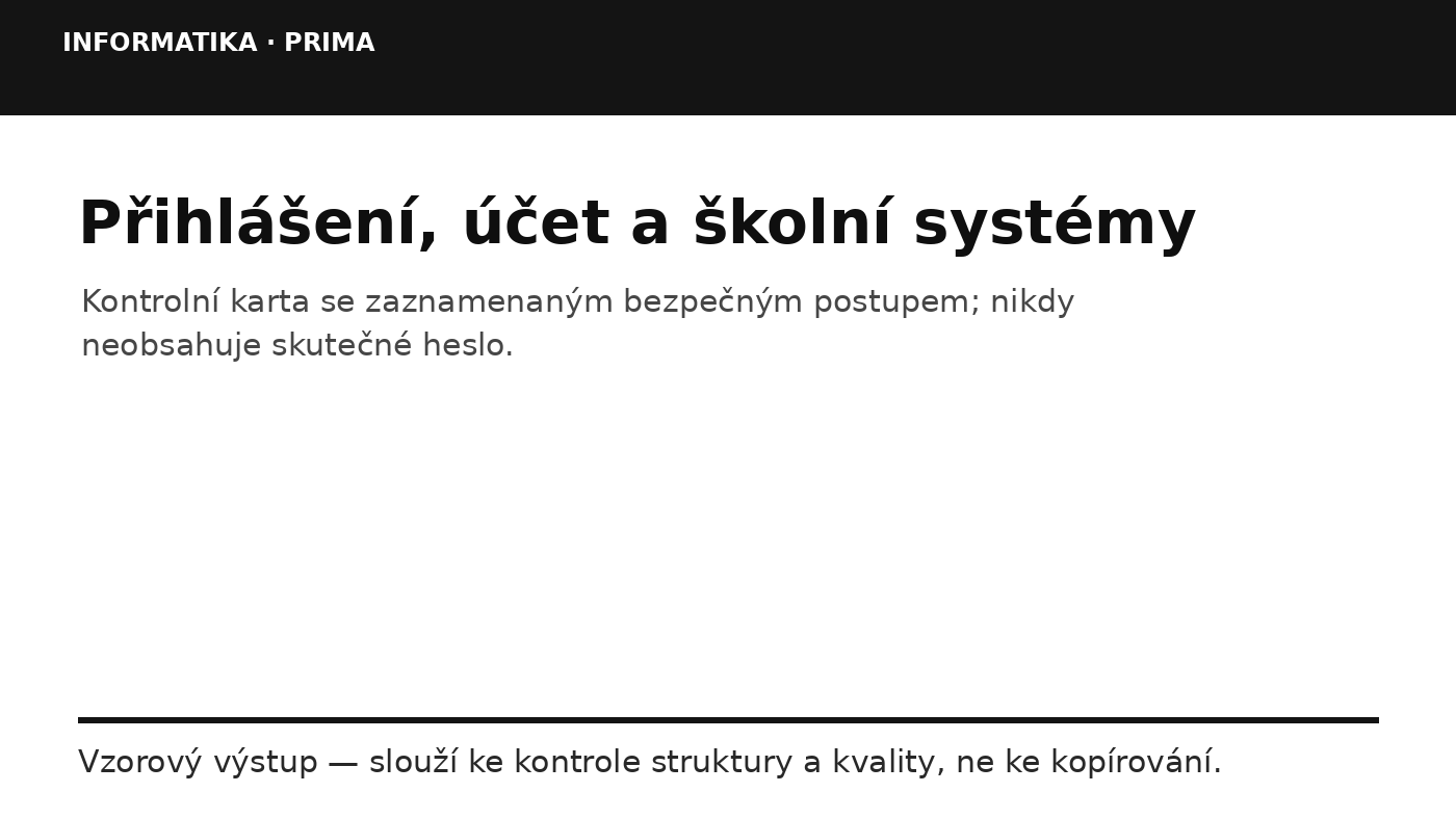 Náhled typu výsledku