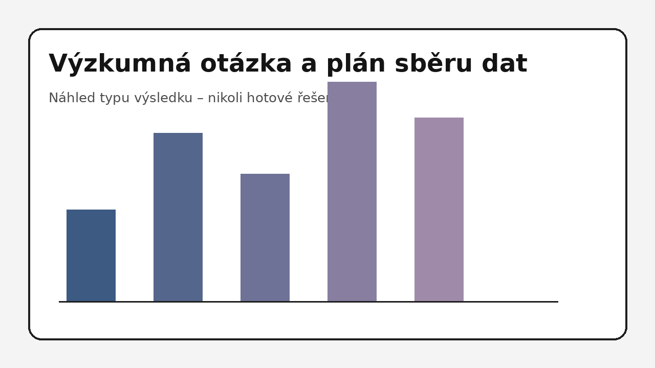 Náhled typu výsledku