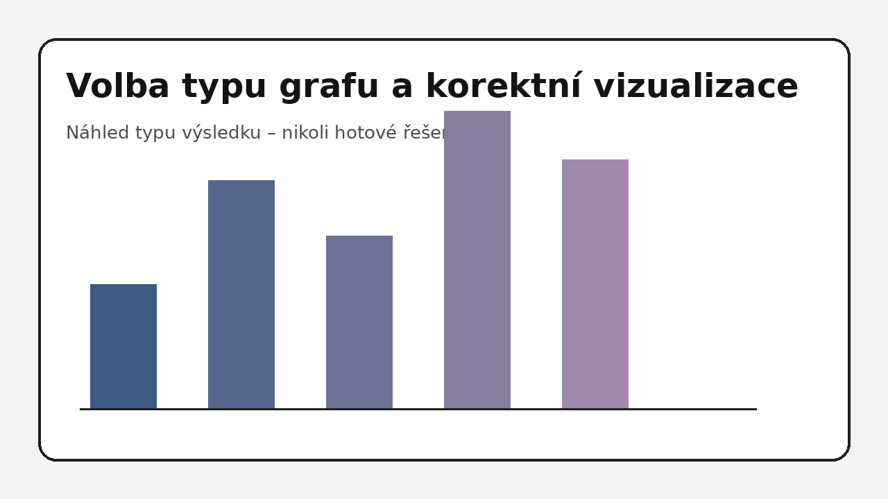 Náhled typu výsledku