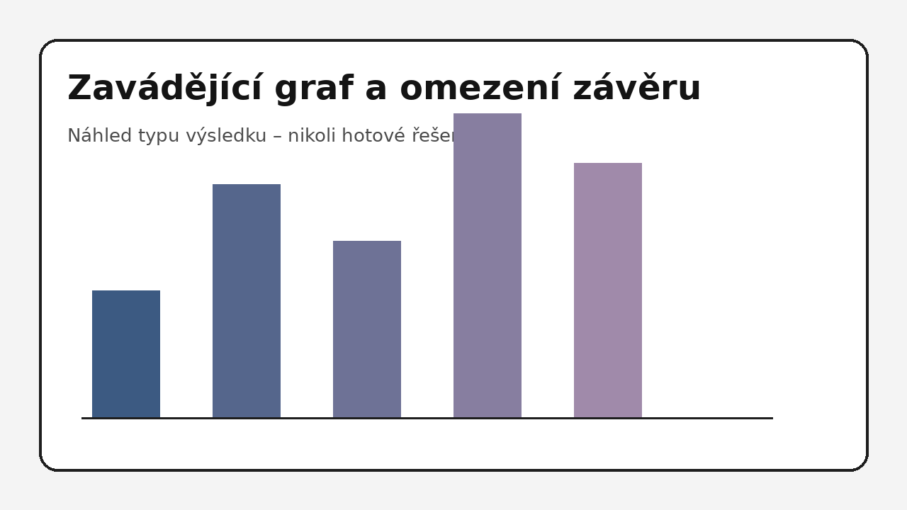 Náhled typu výsledku
