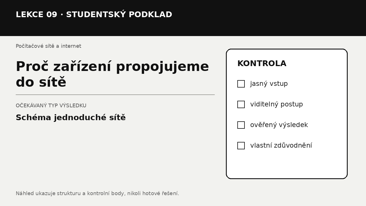 Náhled typu výsledku
