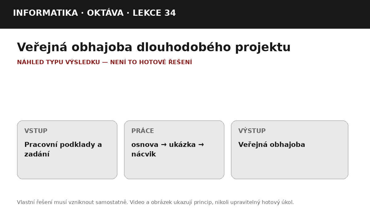 Náhled typu výsledku